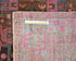 5x10 Vintage Brown Pink Persian Style Hand Knotted Low Pile Wool Area Rug